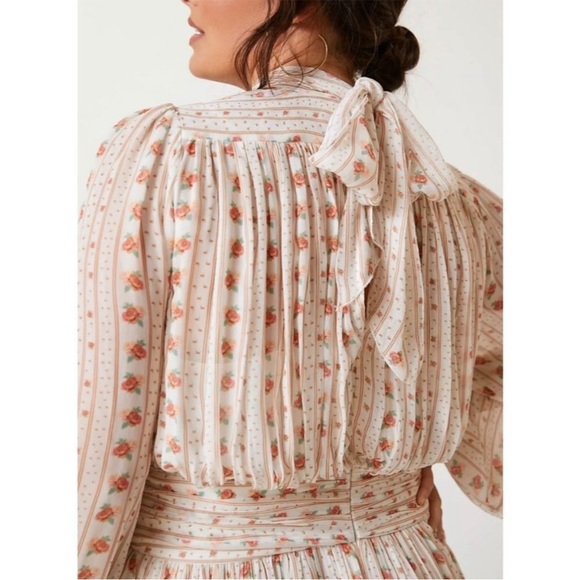 ANTHROPOLOGIE • LET ME BE • MOCK NECK SHEER MINI DRESS NWT - Picture 5 of 10